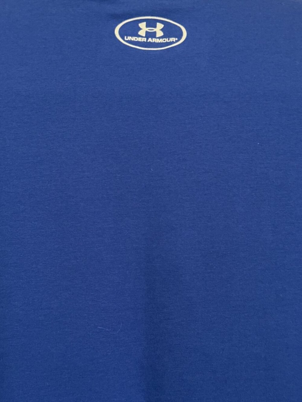 Under Armour NY Knicks Mens Blue XXL Loose Fit HeatGear NBA Combine Tee Shirt - Picture 4 of 7